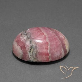 Rodocrosite Multicolore naturale da 23.65 ct, Ovale, Opaco