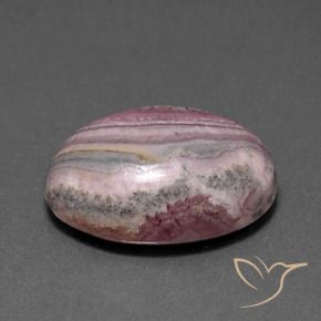 Rodocrosite Multicolore naturale da 15.53 ct, Ovale, Opaco