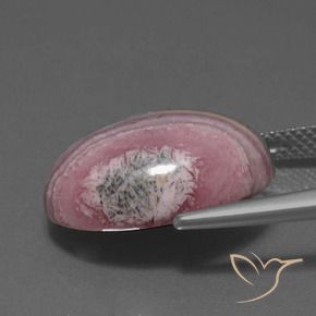 Rodocrosite Multicolore naturale da 15.53 ct, Ovale, Opaco