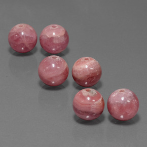 Rodocrosite naturale multicolore da 42,16 ct, sfera / palla, traslucido