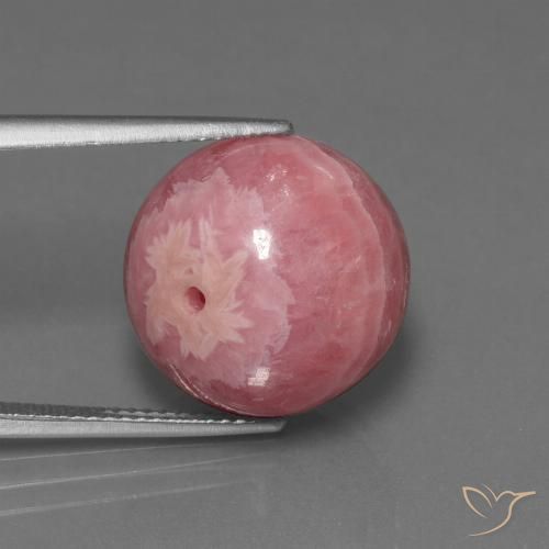 36.70ct Naturale Multicolore Rodocrosite, Sfera, Opaco