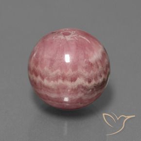 Rodocrosite Multicolore naturale da 46.41 ct, Sfera, Opaco