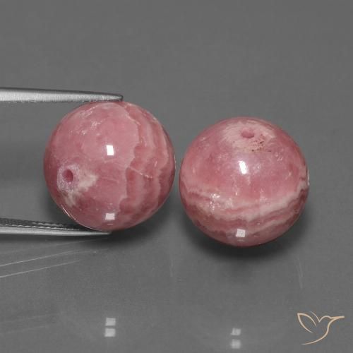 Gemme di Rodocrosite Multicolore naturale da 77.89 ct, Sfera, Opaco