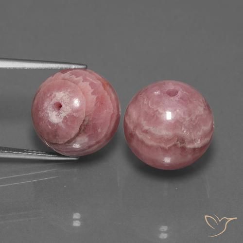 Gemme di Rodocrosite Multicolore naturale da 92.59 ct, Sfera, Opaco