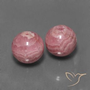 Gemme di Rodocrosite Multicolore naturale da 92.59 ct, Sfera, Opaco