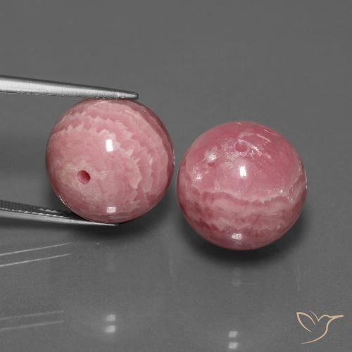 81.64ctw Naturale Multicolore Rodocrosite, Sfera, Opaco