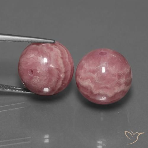 74.15ctw Naturale Multicolore Rodocrosite, Sfera, Opaco