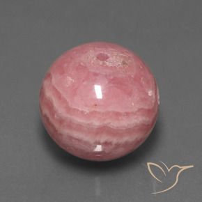 Rodocrosite Multicolore naturale da 50.39 ct, Sfera, Opaco