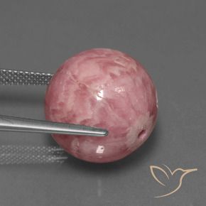 Rodocrosite Multicolore naturale da 46.97 ct, Sfera, Opaco