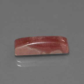 Rodocrosite naturale multicolore da 7,67 ct, baguette, opaco