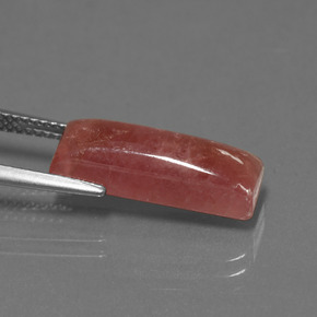 Rodocrosite naturale multicolore da 7,67 ct, baguette, opaco