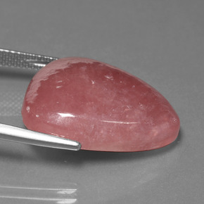 Rodocrosite naturale multicolore da 25,86 ct, taglio a pera, opaco
