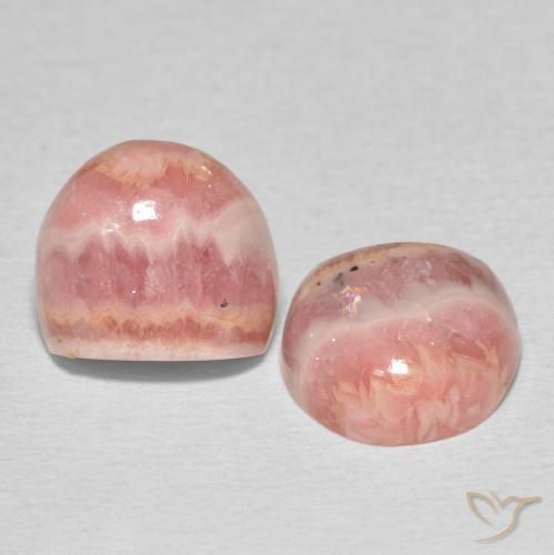 Gemme di Rodocrosite Multicolore naturale da 9.41 ct, Taglio a fantasia, Opaco