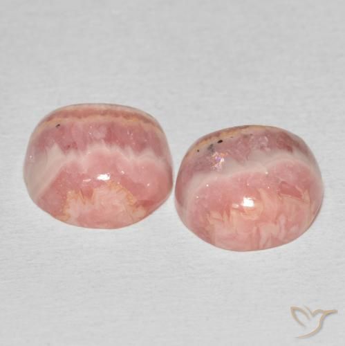 Gemme di Rodocrosite Multicolore naturale da 9.41 ct, Taglio a fantasia, Opaco