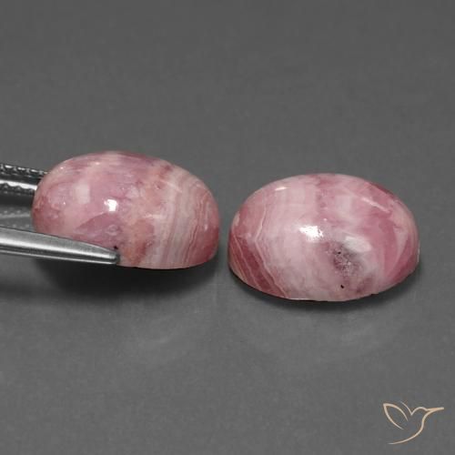 Gemme di Rodocrosite Multicolore naturale da 13.65 ct, Ovale, Opaco