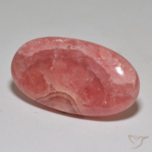 Rodocrosite Multicolore naturale da 39.76 ct, Ovale, Traslucido