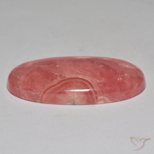 Rodocrosite Multicolore naturale da 39.76 ct, Ovale, Traslucido