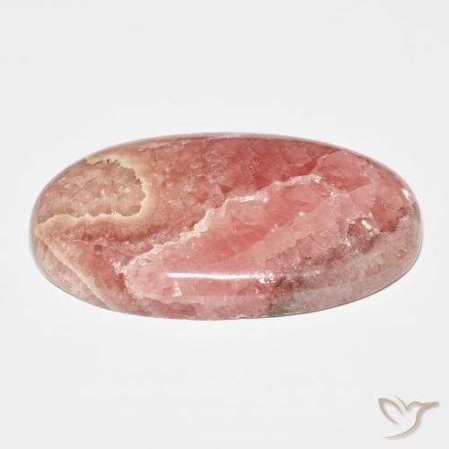 Rodocrosite Multicolore naturale da 63.97 ct, Ovale, Opaco