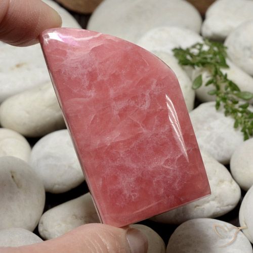 195.94ct Naturale Multicolore Rodocrosite, Taglio a fantasia, Opaco