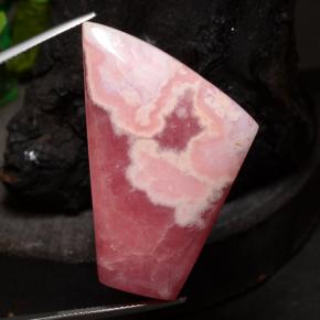 Rodocrosite naturale multicolore da 116,82 ct, forma fantasia, traslucido