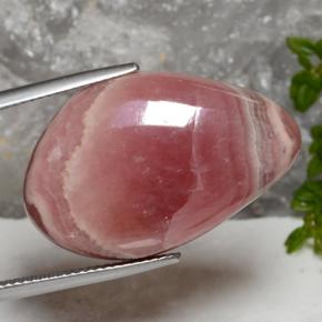 Rodocrosite naturale multicolore da 31,42 ct, forma fantasia, traslucido