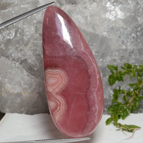 69.78ct Naturale Multicolore Rodocrosite, Taglio a fantasia, Traslucido