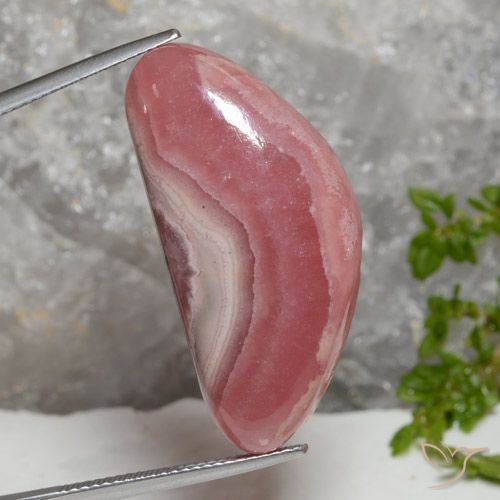 37.10ct Naturale Multicolore Rodocrosite, Taglio a fantasia, Traslucido