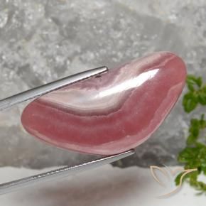 Rodocrosite Multicolore naturale da 37.10 ct, Taglio a fantasia, Traslucido