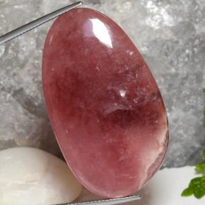 Rodocrosite naturale multicolore da 72,82 ct, forma fantasia, traslucido