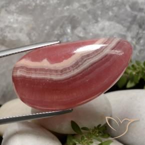 Rodocrosite Multicolore naturale da 44.32 ct, Taglio a fantasia, Traslucido