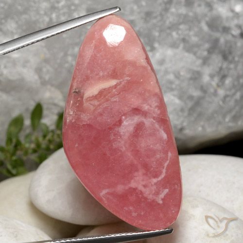 33.64ct Naturale Multicolore Rodocrosite, Taglio a fantasia, Traslucido