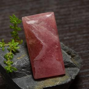 Rodocrosite naturale multicolore da 45,48 ct, baguette, traslucido