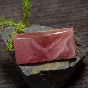 Rodocrosite naturale multicolore da 45,48 ct, baguette, traslucido