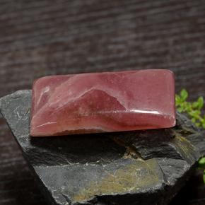 Rodocrosite naturale multicolore da 45,48 ct, baguette, traslucido