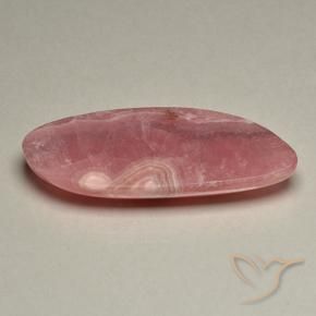Rodocrosite Multicolore naturale da 52.60 ct, Taglio a fantasia, Traslucido