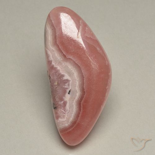 30.00ct Naturale Multicolore Rodocrosite, Taglio a fantasia, Traslucido