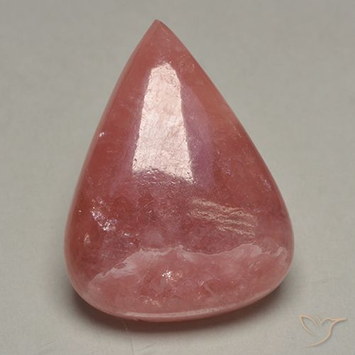 28.99ct Naturale Multicolore Rodocrosite, Forma a pera, Traslucido