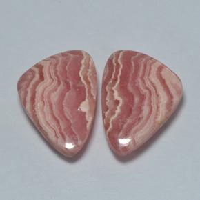 Rodocrosite naturale multicolore da 20,48 ct, forma fantasia, traslucido