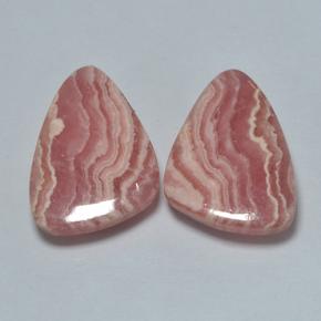 Rodocrosite naturale multicolore da 20,48 ct, forma fantasia, traslucido