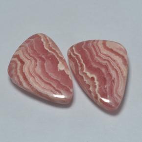 Rodocrosite naturale multicolore da 20,48 ct, forma fantasia, traslucido