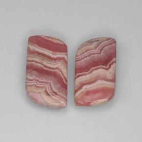 Rodocrosite naturale multicolore da 22,66 ct, forma fantasia, traslucido