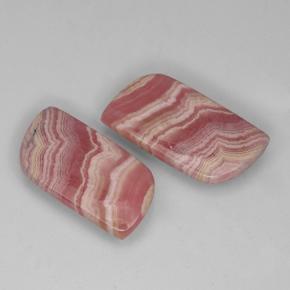 Rodocrosite naturale multicolore da 22,66 ct, forma fantasia, traslucido