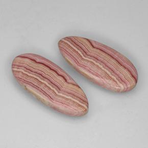 Rodocrosite naturale multicolore da 25,48 ct, taglio a pera, traslucido