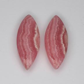 Rodocrosite naturale multicolore da 9,95 ct, marchesa, traslucido