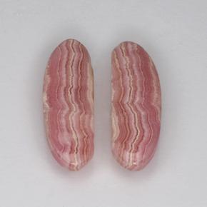 Rodocrosite naturale multicolore da 11,17 ct, forma fantasia, traslucido