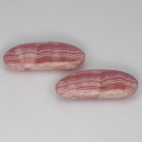 Rodocrosite naturale multicolore da 11,17 ct, forma fantasia, traslucido