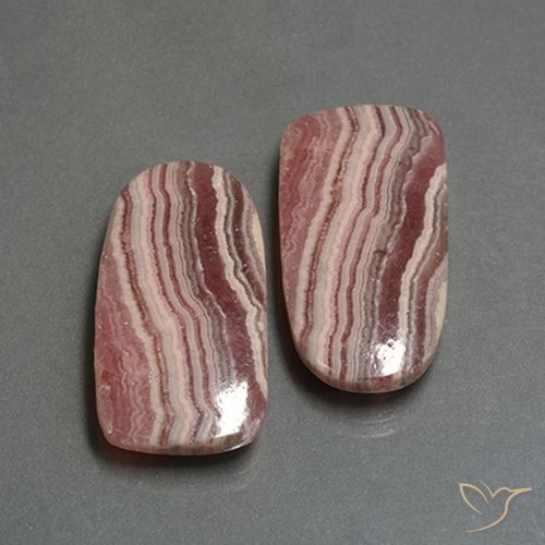 37.17ctw Naturale Multicolore Rodocrosite, Taglio a fantasia, Traslucido