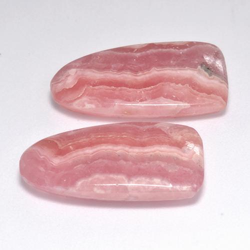 Rodocrosite naturale multicolore da 17,22 ct, forma fantasia, traslucido
