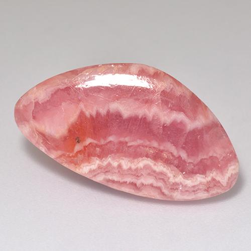 Rodocrosite naturale rosa da 12,69 ct, forma fantasia, traslucido