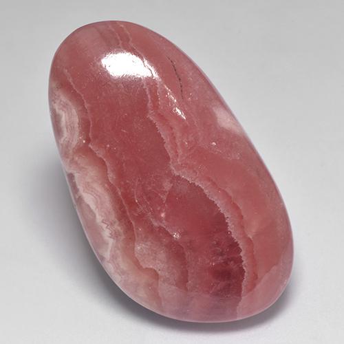 Rodocrosite naturale multicolore da 49,58 ct, forma fantasia, traslucido